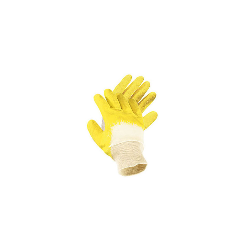 rekawice-powlekane-lateksem-consorte-411-zolte