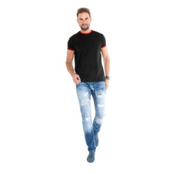 koszulka-slim-line-czarno-czerwona-21700-26-30