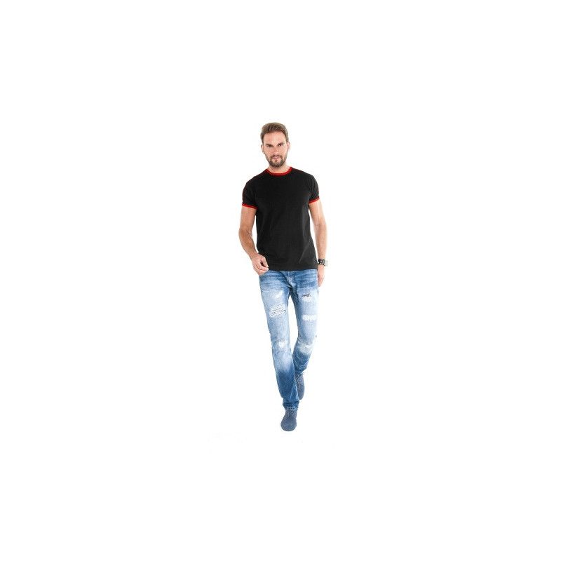 koszulka-slim-line-czarno-czerwona-21700-26-30