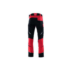 spodnie-do-pasa-sara-cottonflex-1-05-535-25-51-czarno-ciemnoczerwony