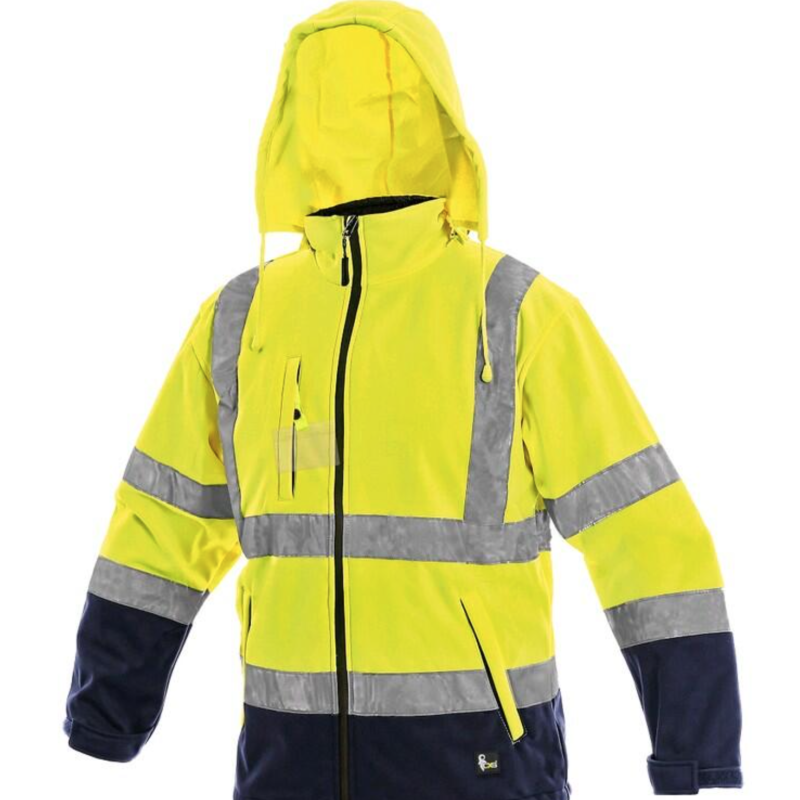 kurtka-softshell-ostrzegawcza-cxs-derby-seledynowa
