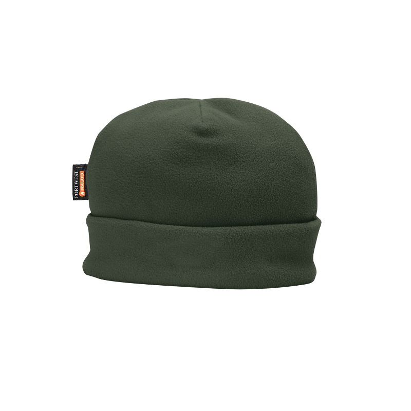 czapka-ocieplana-ha10-zielony-lesny-wycofana