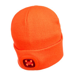czapka-z-dwoma-lampkami-led-pomaranczowa-b028