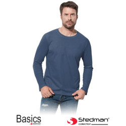 t-shirt-meski-z-dlugim-rekawem-st2500-granatowy