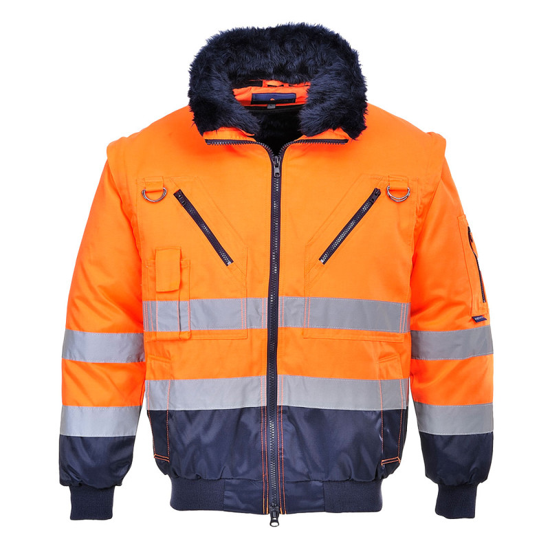 kurtka-ostrzegawcza-pilot-3w1-pj50-pomaranczowa
