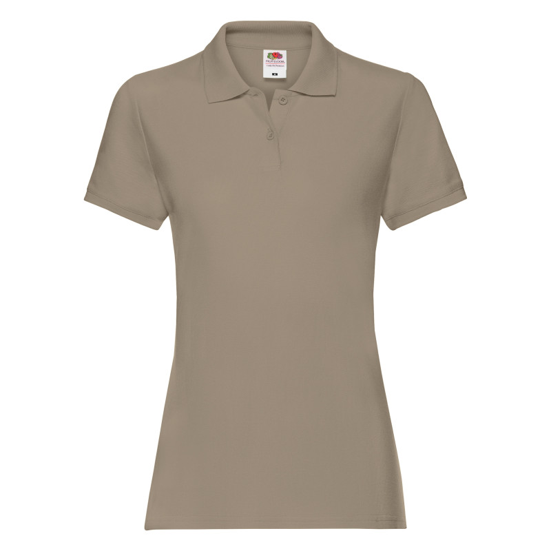 koszulka-damska-premium-polo-630300-khaki