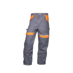 spodnie-do-pasa-meskie-cool-trend-h8308-szaro-pomaranczowe