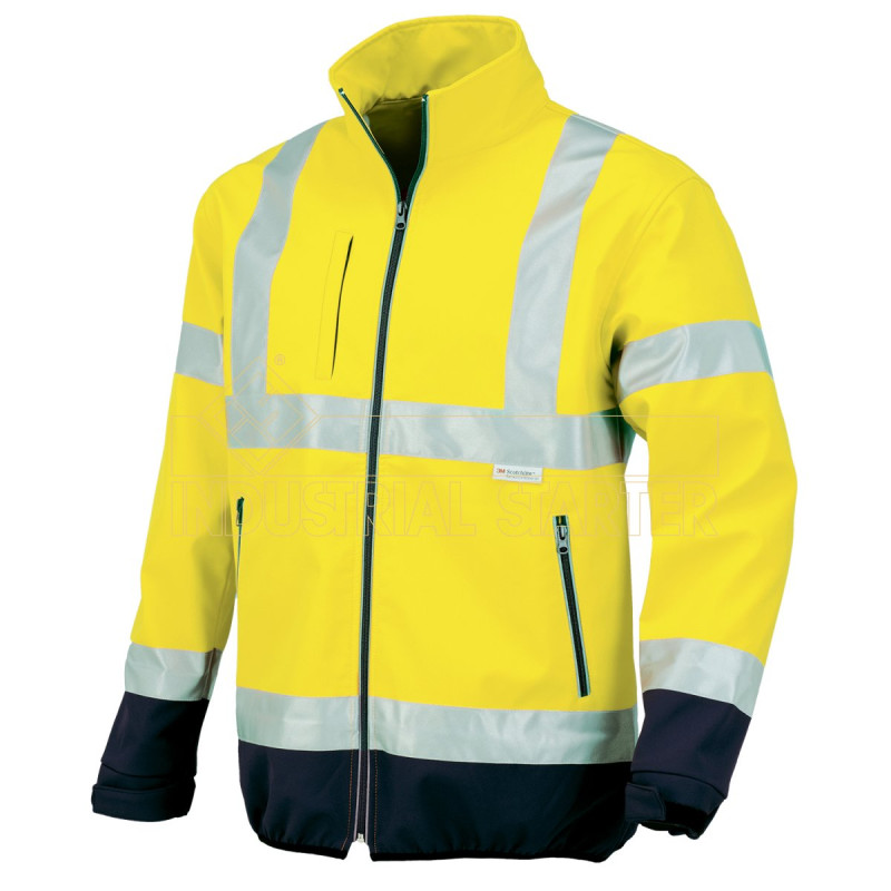 kurtka-softshell-ostrzegawcza-flash-04512-seledynowa