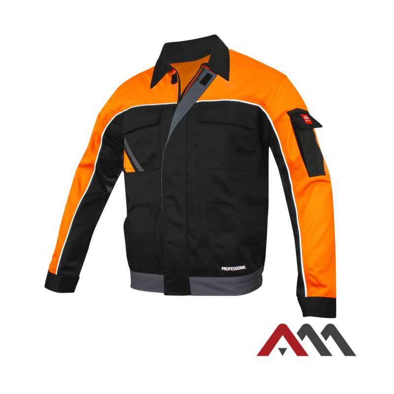 kurtka-robocza-professional-black-czarno-pomaranczowa
