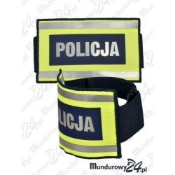 opaska-policyjna-naramienna-odblaskowa-zapiecie-na-klamre