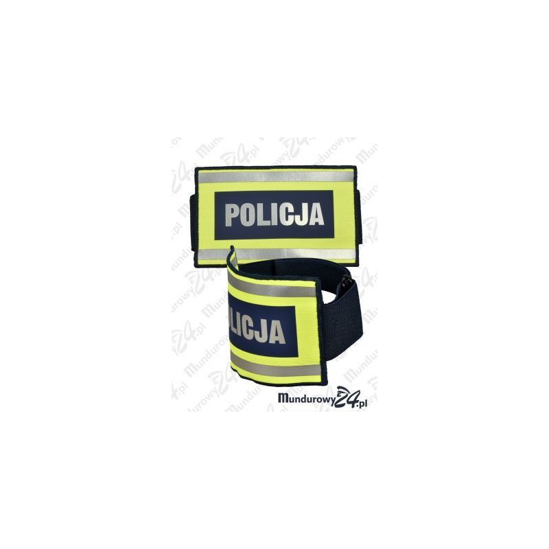 opaska-policyjna-naramienna-odblaskowa-zapiecie-na-klamre