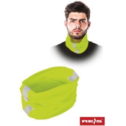 komin-band-neon-seledynowy