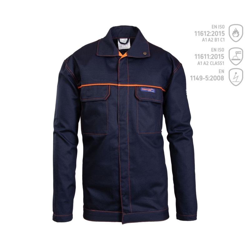 bluza-profflam-antistatic-aobl-granatowa