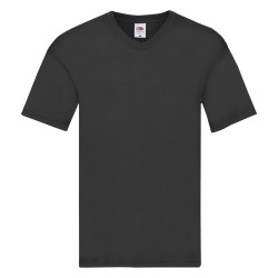 koszulka-meska-original-v-neck-fruit-of-the-loom-czarna