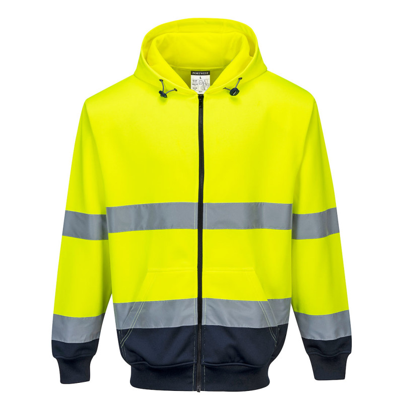 bluza-ostrzegawcza-z-kapturem-b317-seledynowa