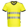 t-shirt-ostrzegawczy-pw310-seledynowy