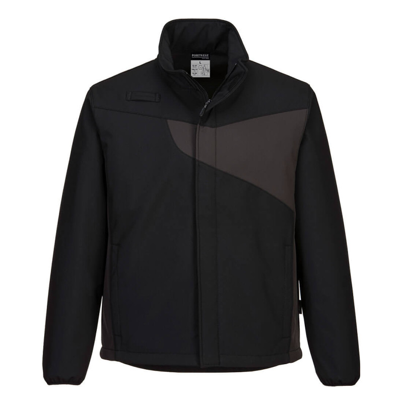 kurtka-softshell-pw271-czarno-szara