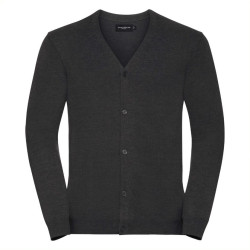 kardigan-meski-z-dzianiny-russel-dekolt-w-szpic-dlugi-rekaw-charcoal-marl