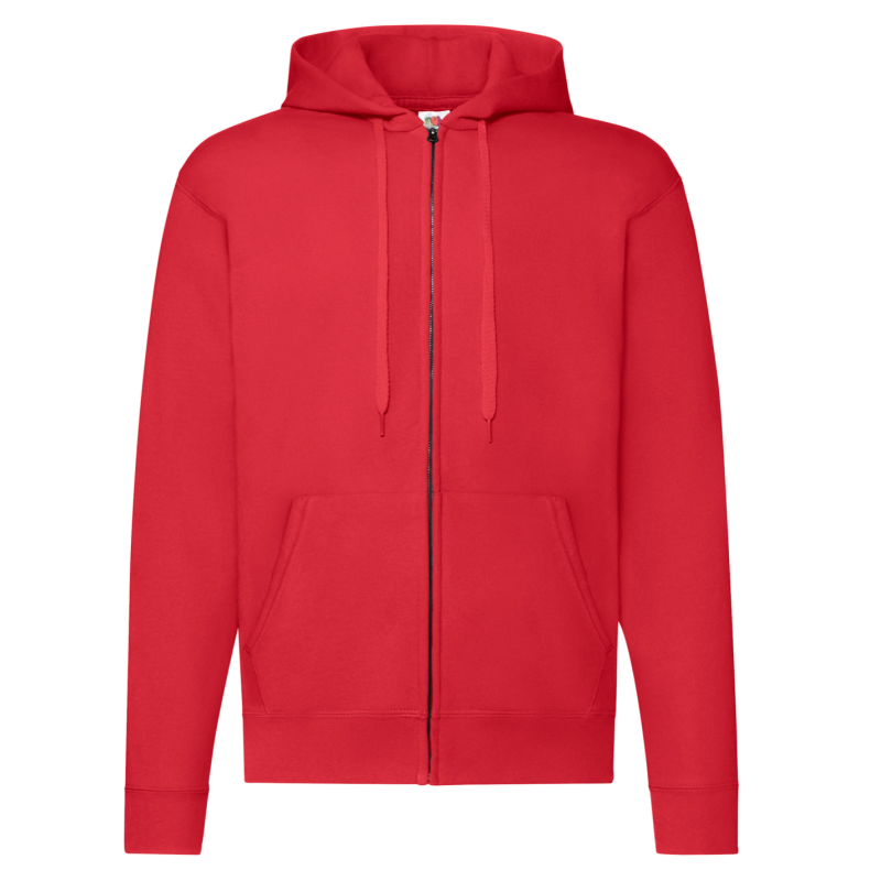 meska-bluza-z-kapturem-i-zamkiem-classic-fruit-of-the-loom-czerwona