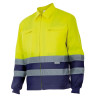 bluza-robocza-hv-two-tone-153-seledynowo-granatowa