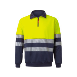 bluza-ostrzegawcza-velilla-305703-seledynowo-granatowa