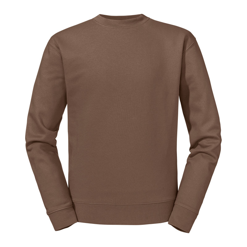 meska-bluza-authentic-sweatshirt-russell-mocha
