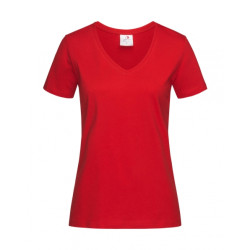 koszulka-falkross-v-neck-classic-scarlet-red-19705
