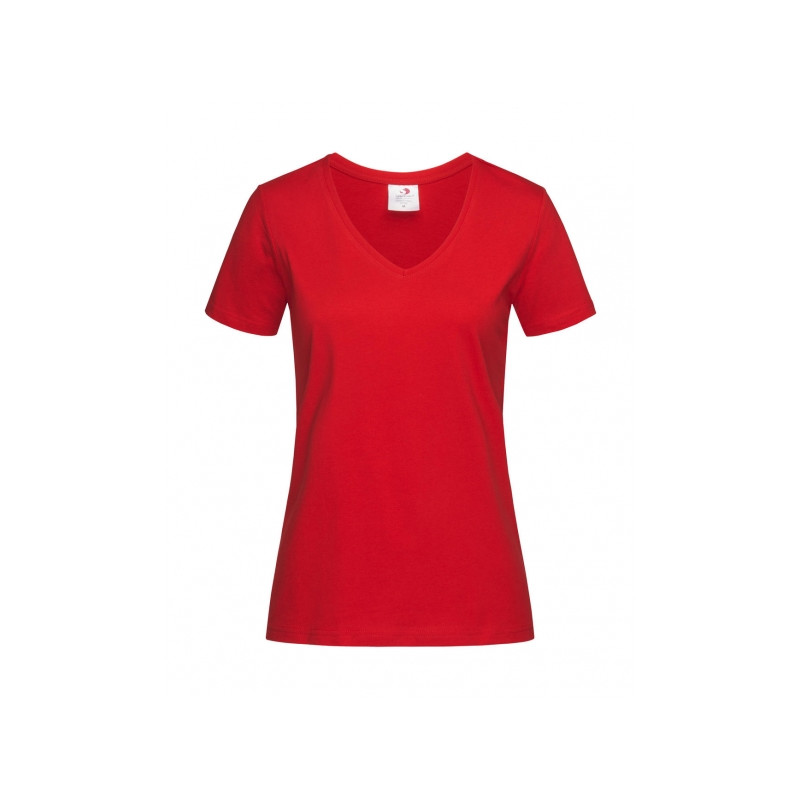 koszulka-falkross-v-neck-classic-scarlet-red-19705