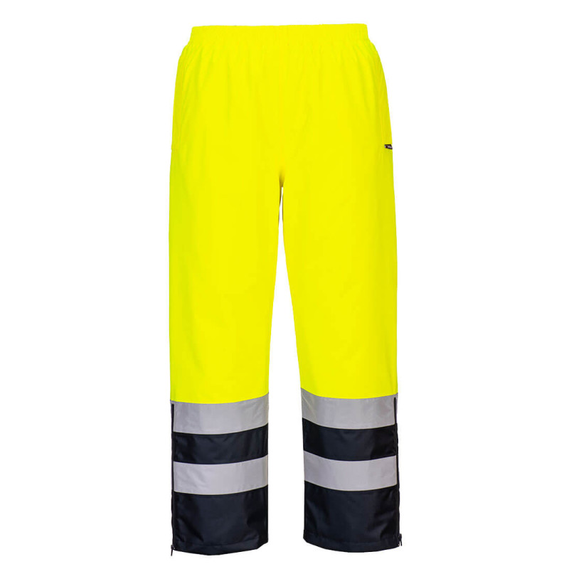 spodnie-ocieplane-do-pasa-ostrzegawcze-portwest-s598-seledynowe