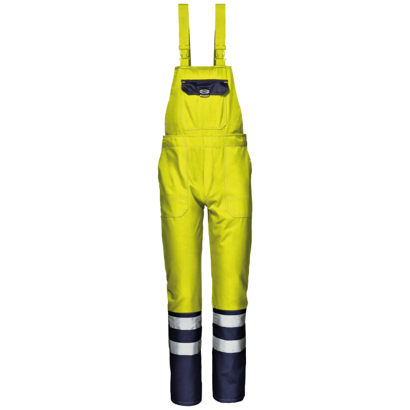 ogrodniczki-ostrzegawcze-sir-safety-mc3524-seledynowo-granatowe