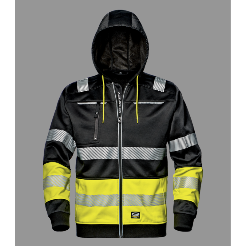 bluza-sir-safety-mc2916-czarno-seledynowa