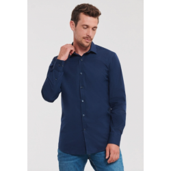 koszula-russell-collection-ultimate-stretch-bright-navy