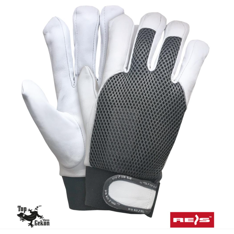 rekawice-wzmacniane-skora-kozia-reis-rltoper-silver-sw-szaro-biale