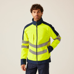 softshell-ostrzegawczy-regatta-professional-tra625-seledynowo-granatowy