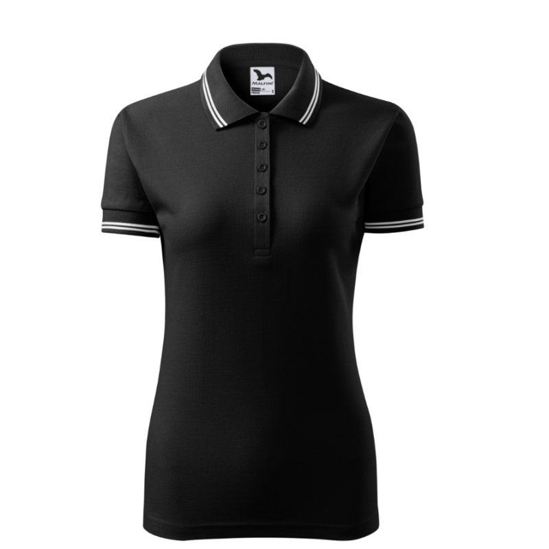 polo-damskie-malfini-urban-220-czarne