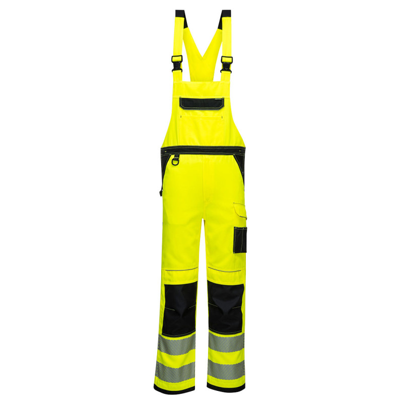 ogrodniczki-ostrzegawcze-portwest-pw344-seledynowo-czarne
