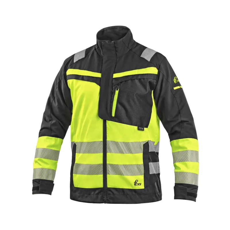 bluza-ostrzegawcza-cxs-naos-hv-czarno-seledynowa