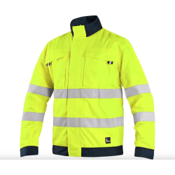 bluza-ostrzegawcza-cxs-halifax-seledynowo-granatowa