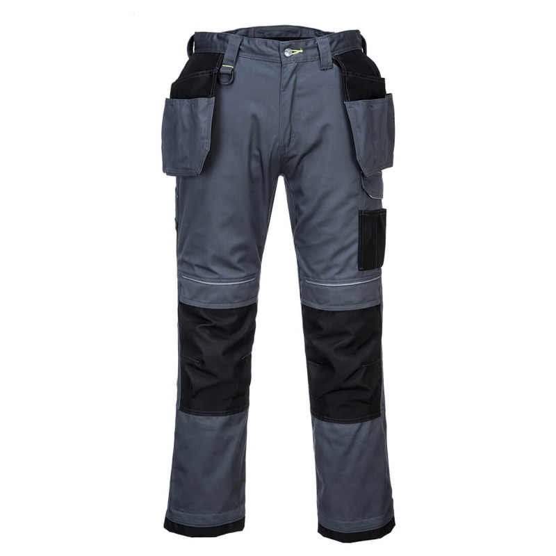 spodnie-robocze-stretch-pw3-z-kieszeniami-kaburowymi-pw305-szaro-czarne