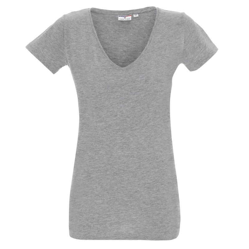koszulka-ladies-v-neck-jasny-szary-melanz-22200-34