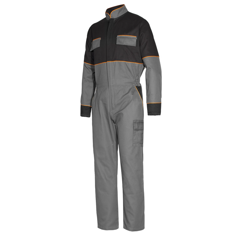 kombinezon-dwukolorowy-issa-7070-grigio-nero