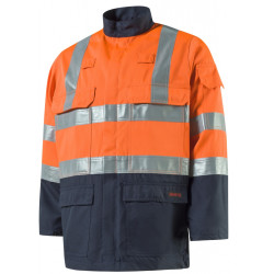 bluza-kermel-textreme-ro16190hv-pomaranczowo-granatowa