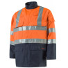 bluza-kermel-textreme-ro16190hv-pomaranczowo-granatowa