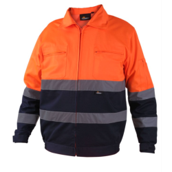 bluza-robocza-vizwell-vwtc06-bon-pomranczowo-granatowa