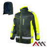 kurtka-ocieplana-art-mas-classwork-long-czarno-seledynowa