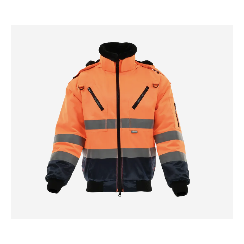 kurtka-ocieplana-ostrzegawcza-sara-alpha-winter-hv-1-07-790-36-22-pomaranczowo-granatowa kurtka-ocieplana-ostrzegawcza-sara-alpha-winter-hv-1-07-790-36-22-pomaranczowo-granatowa