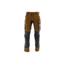 Spodnie do pasa Sara MOTIONFLEX 1-05-525-76-72, brązowy-charcoal