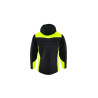 Kurtka hybrydowa Comfort Winter 1-63-630-25-27, czarny-żółty odblaskowy