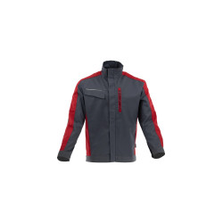 Bluza Sara Sternik New 1-04-185-71-50, szaro-czerwona