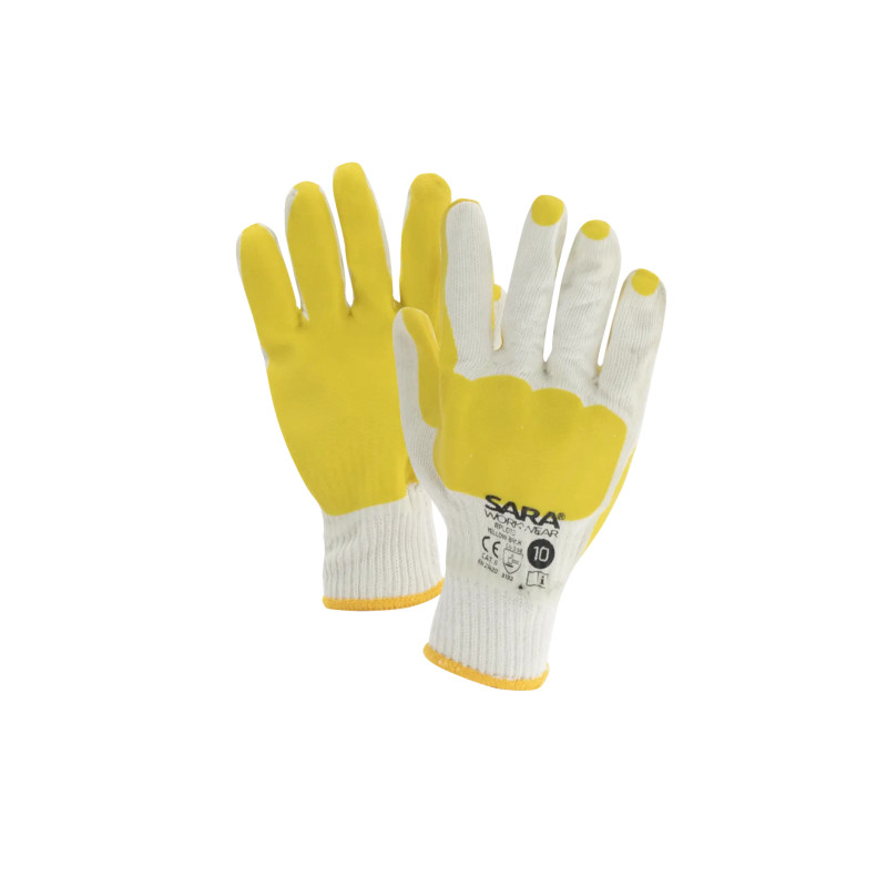 rekawice-powlekane-lateksem-sara-rpl013-yellow-bruk